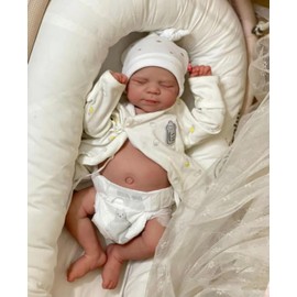 Zero Pam Reborn Baby Dolls-18 in Realistic Baby Doll, Full Body Vinyl Anatomically Correct Baby Boy, Real Life Baby Doll, Real Baby Doll That Look Real