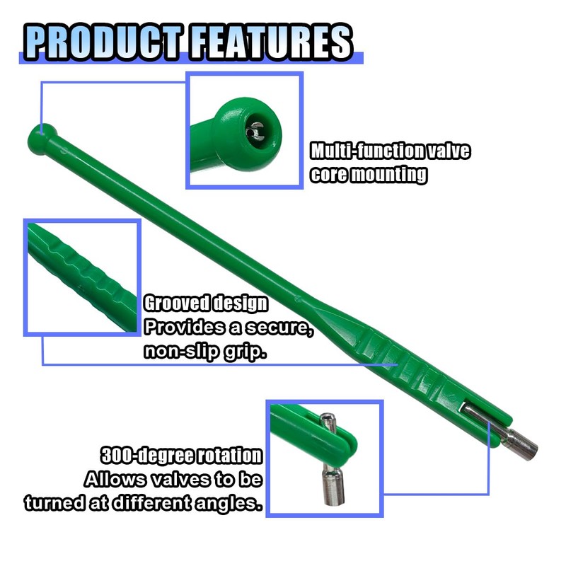 BDZMC Tire Valve Stem Puller Tool, No Scratch Tire Valve