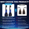 Adjustable Hanging Ab Straps with Soft Padded & D-Ring for
