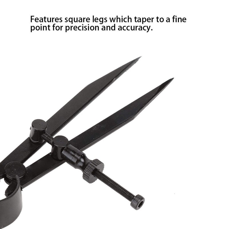 Fine Point Divider Jewellery Marking Tool Square Tapered Legs Engraving