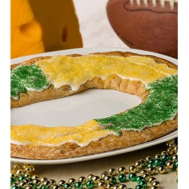 Green and Gold Pecan Kringle