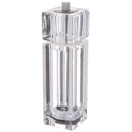 Winco WPMP-6 Pepper Mill/Salt Shaker, 6-Inch, Clear Acrylic,Medium