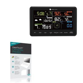 BoxWave Screen Protector Compatible With Ambient Smart Weather Station (WS-2902A) - ClearTouch Crystal Privacy (2-Pack), Privacy Screen Protector Flexible Film Clear