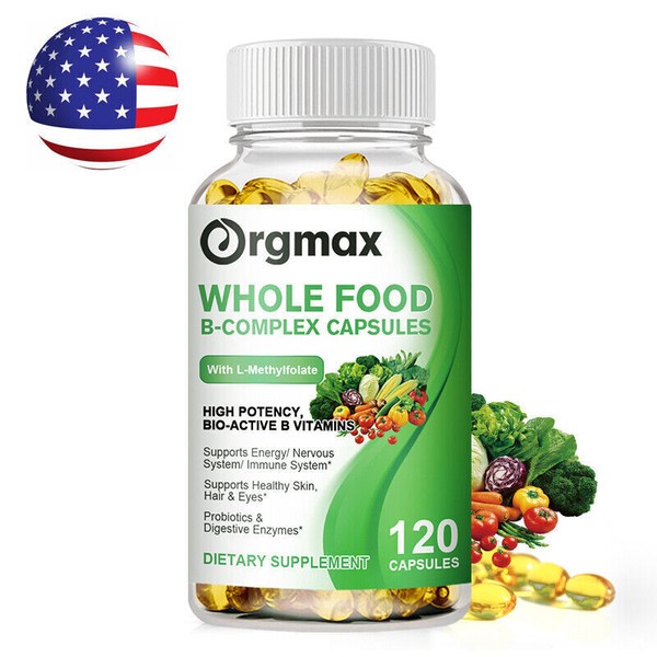 Orgmax Vitamin B Complex Vitamin B Supplement - B-Complex Vitamins