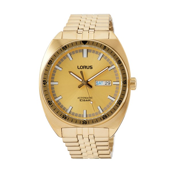 Lorus Automatic Watch RL450BX9, gold, Bracelet