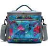 FlowFly Insulated Reusable Lunch Bag Adult Large Lunch Box for