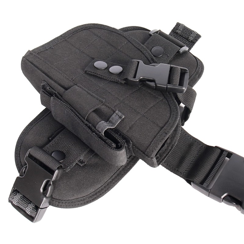 Drop Leg Holster Right Handed - Airsoft Holster with Magazine