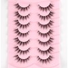Lashes Natural Cat Eye Lashes Wispy Eyelashes 15mm False Eyelashes