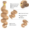 Hxxcoup Sew in Bundles Echthaar Tressen Zum EinnäHen Human Hair
