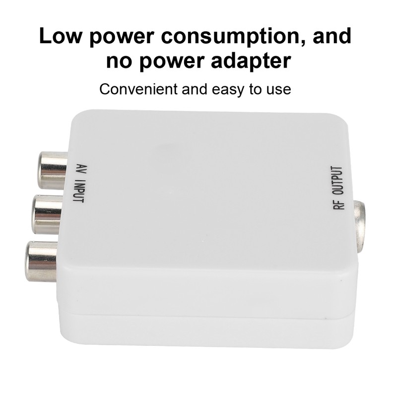 AV to RF Mini Video Converter Box Driver Free Adapter