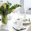 Jetec Crushed Diamond Home Decoration Glass Coaster Set of 6