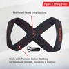 Outex Figure 8 Lifting Straps for Gym Workout, Deadlift, Powerlifting,