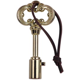 Kakudai 742-005 Sintu Plated Shared Faucet Key, Antique Style Shared Plug Key