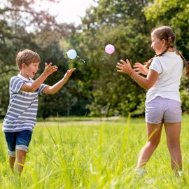 10 Pack Reusable Water Balloons, Water Toys for Kids Ages 3-12, Latex-Free