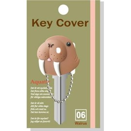 Key Cover/Key Caps/Key Holder/Keycaps - Cute Animal Pet Faces (Walrus)