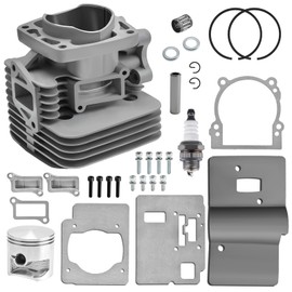 Quctaki Cylinder Piston Kit with Gaskets and Spark Plug Compatible with RedMax EBZ8560 EBZ8560RH Backpack Leaf Blower Replace 599886701