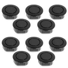 10pcs Car Rear Bumper Radar Hole Cover Plugs Bumper Sensor Hole Plugs Auto Body Plug for Bumper Protection for Trucks and Cars Replacement Parts Exterior Accessories