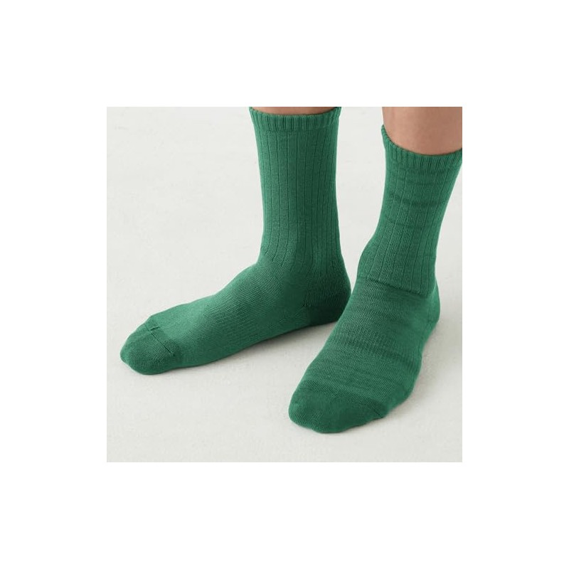 Gunze BODY WILD Men's Crew Length Socks, Set of 2