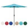 Simple Deluxe 9FT Outdoor Patio Umbrella 8 Ribs Table Umbrellas