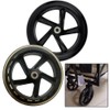 Silent PU Wheels for Scooters, Carts, Roller Skates Perfect for