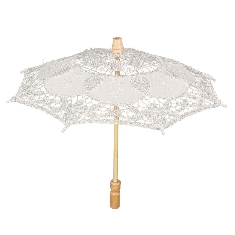 Lace Umbrella Wedding Bridal Parasol Umbrella for Photography Props Wedding