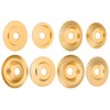 Pack of 4 Wood Sanding Discs for Angle Grinders, Wood
