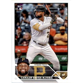 2023 Topps Update #US187 Canaan Smith-Njigba Pittsburgh Pirates Rookie Baseball Card - Sportscard Superstore