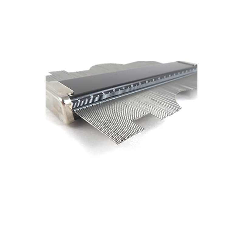 Shinwa Rules Contour Profile Gauge with Stainless Steel Pins (150mm/6")