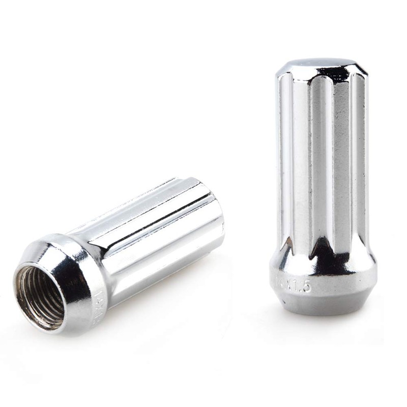 DCVAMOUS 32 PC 14x1.5 Lug Nuts Chrome 7-Spline Compatible with