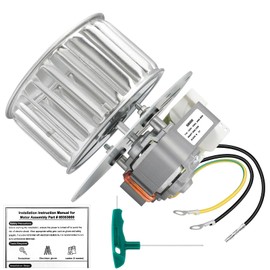 69353000 Vent Motor Assembly for 9093N, 9093H, 9093, 9393AB, 9093BR, 9093CH, 9093FWH, 9093WH, 9113, 9113N, G9093 - Includes 58000 Motor - Quiet Operation & High Airflow Replacement