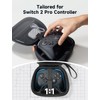 JSAUX Tragetasche Kompatibel mit Switch 2 Pro Controller (2025), Reiseschutzhülle