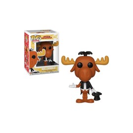 Funko Pop Animation: Rocky & Bullwinkle - Magician Bullwinkle Collectible Figure, Multicolor