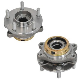IRONTEK 513296x2 Front Wheel Bearing and Hub Assembly FITS for Infiniti 2013 JX35, 14-15 Q60, FITS for Nissan 07-12 Altima 3.5L, 13-15 Altima/Pathfinder, 09-11 Maxima,15 Murano Wheel Hub 5 Lug