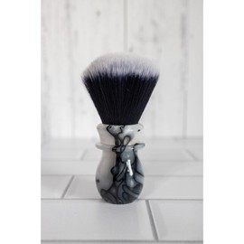West Coast Shaving, Marble Collection Shaving Brush, Harbor Gray, 26mm