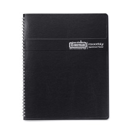 House of Doolittle 14-Month Recycled Ruled Monthly Planner, 11 x 8.5, Black Cover, 14-Month (Dec to Jan): 2022 to 2024