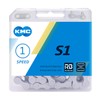 KMC S1RB Bicycle Chain, Rust Resistant Chain, 1 SPEED, Light