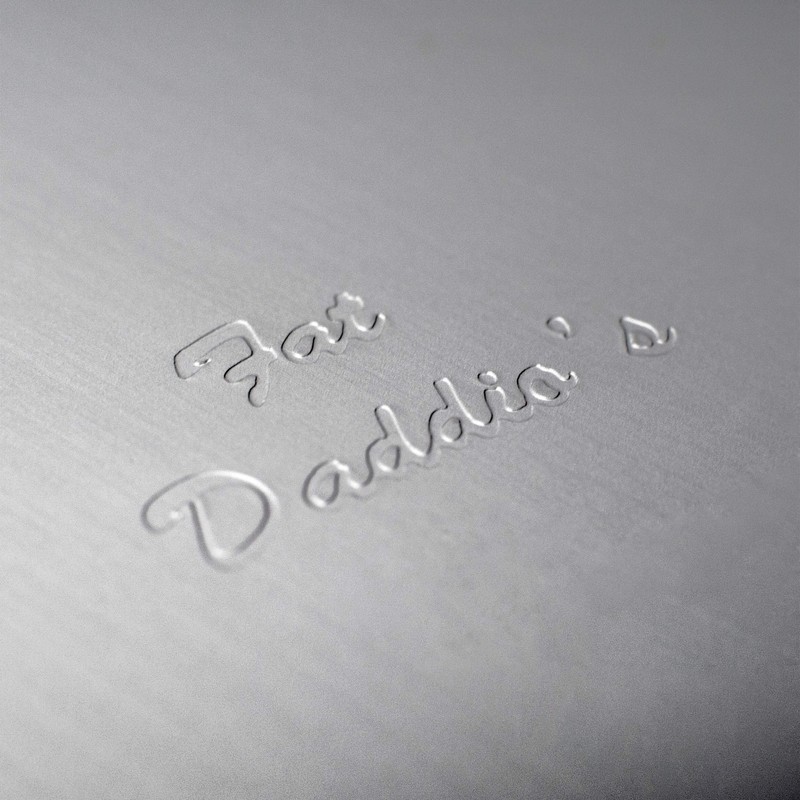 Fat daddio de aluminio anodizado redonda para tarta sartenes, Plateado,