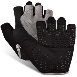 Sunnex Guanti da palestra, guanti da allenamento, guanti senza dita per sollevamento pesi, leggeri e traspiranti, guanti sportivi per allenamento, sollevamento pesi, ciclismo, arrampicata, canottaggio