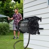 Metal Decorative Garden Hose Reel, Heavy Duty Hose Holder for