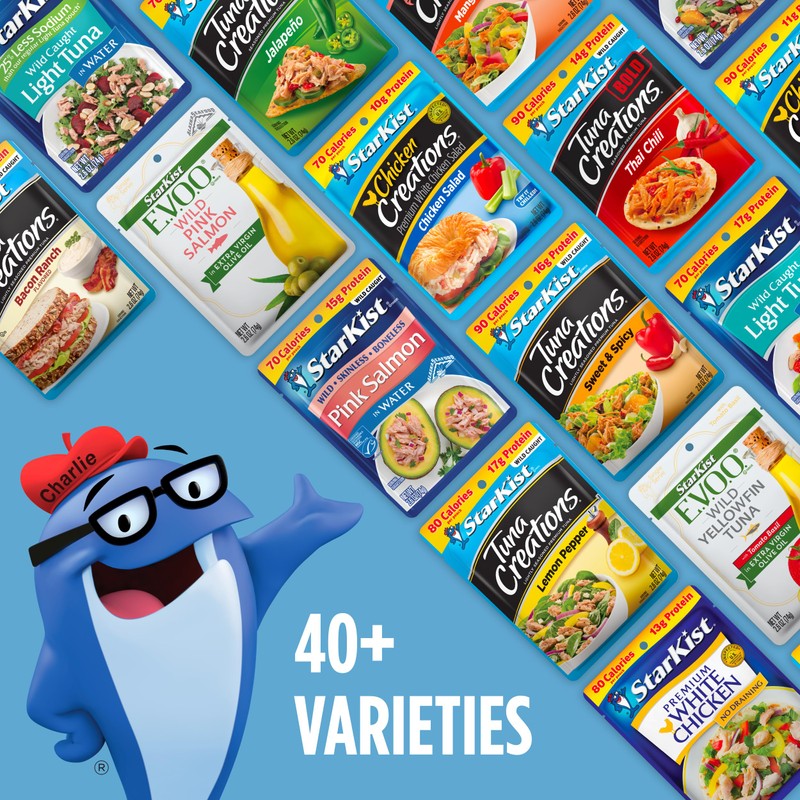 StarKist Tuna Creations, Lemon Pepper, 6.0 oz Pouch, Pack of