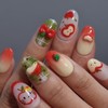 Apologize Cat Homemade Nail Tips - Short Ballerina / 사과하다냥이