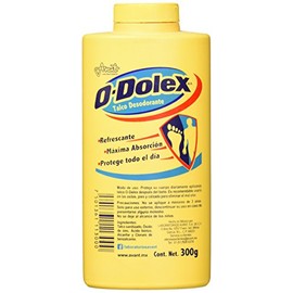 Odolex Talco Desodorante, 300 G, Pack of 1                                                                                                            