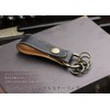 Avis Tochigi Leather Key Ring, Made in Japan, Cowhide Leather,