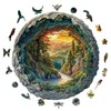 Jollitot Wooden Puzzles, 3D Cave Forest Puzzle 300 Pieces, Unique