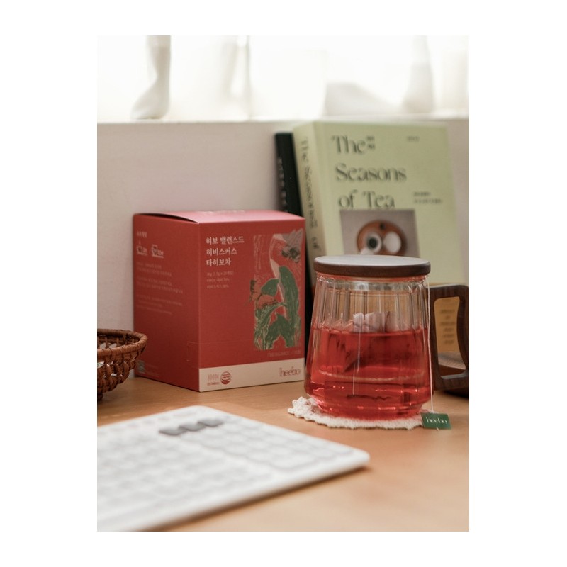 Hibo Balanced Hibiscus Tahibo Tea 5 Boxes (1.5g / 히보