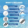Purebox Beach Tent Sun Shelter with Canopy for 3-4 Person
