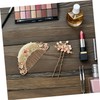 IWOWHERO 3pcs Chinese Hair Pins and Comb Set Lightweight Acetate