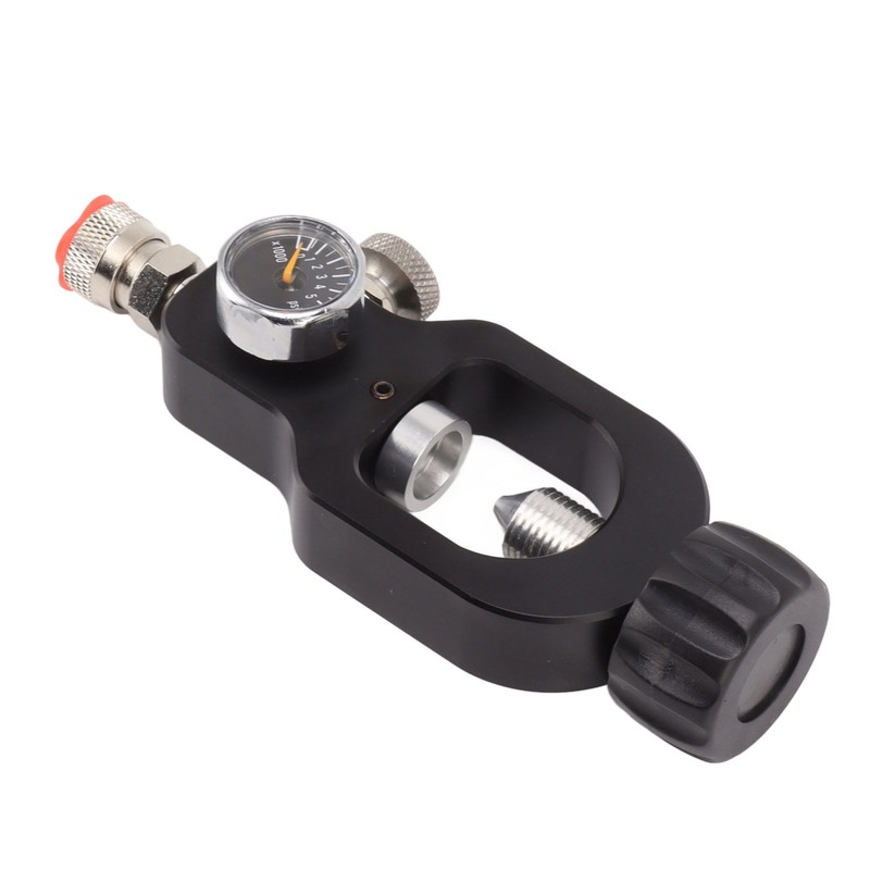 CO2 Cylinder Valve Tank Refill Adapter Good Sealing Leakage Proof
