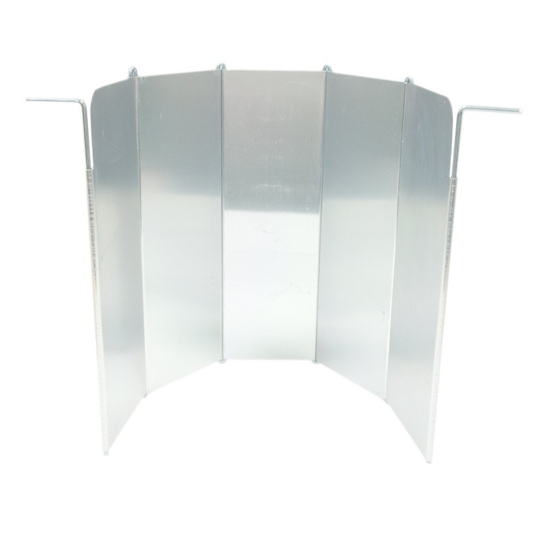 Captain Stag UF-12 Windscreen for Camping, Barbecue, BBQ, Stovetop, Aluminum