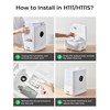 Homvana 12 Pieces Humidifier Filter Pads Mineral Absorption Pad for